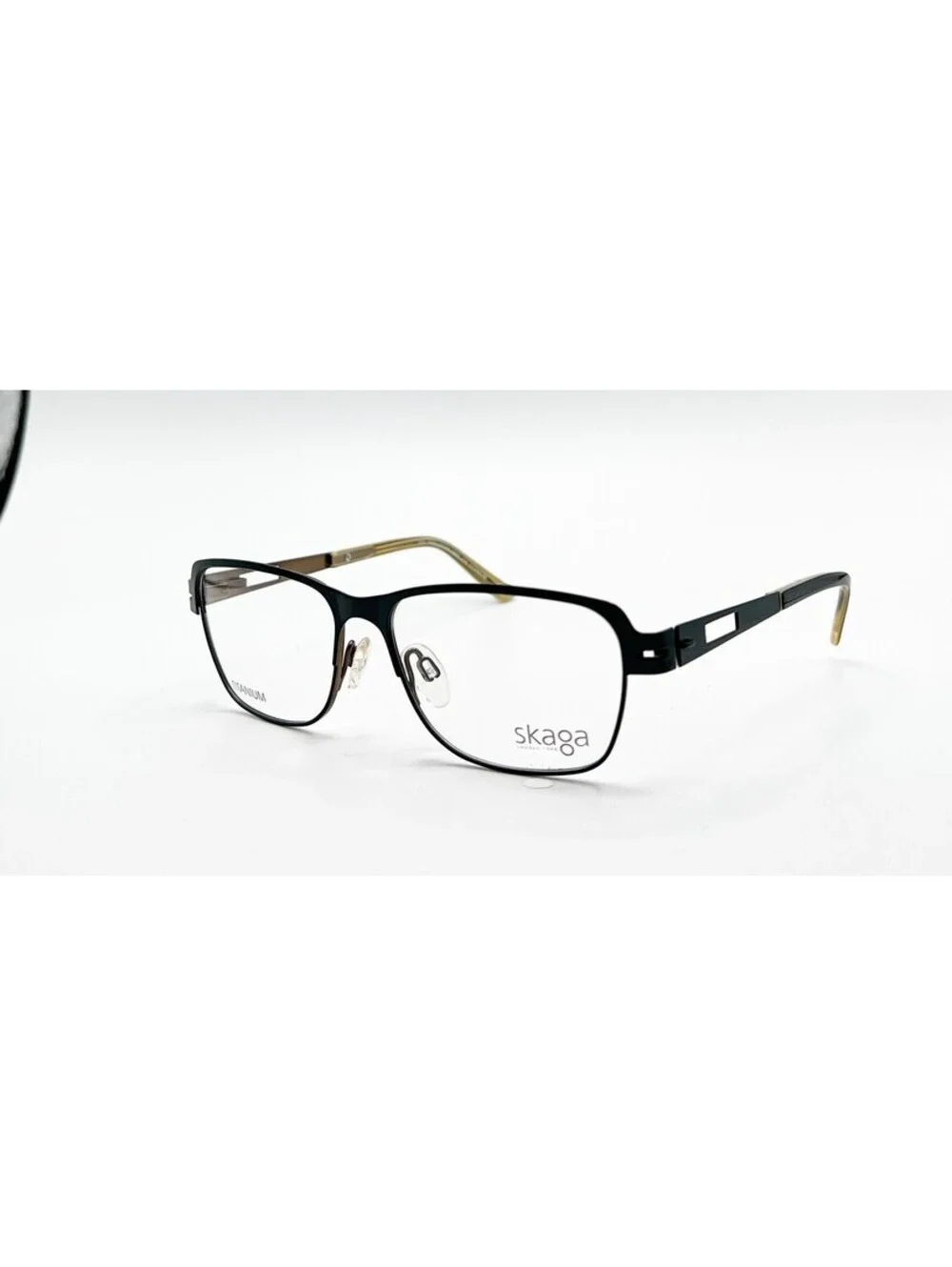 Skaga 2503 Pingi 5501 Matte Black Authentic Eyeglasses 52-14-135